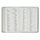 KJV Bible Compact Faux Leather  Teal