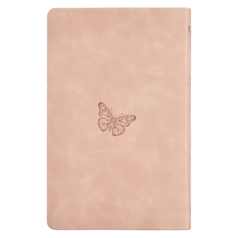 KJV Bible Gift Edition Faux Leather Blush Pink