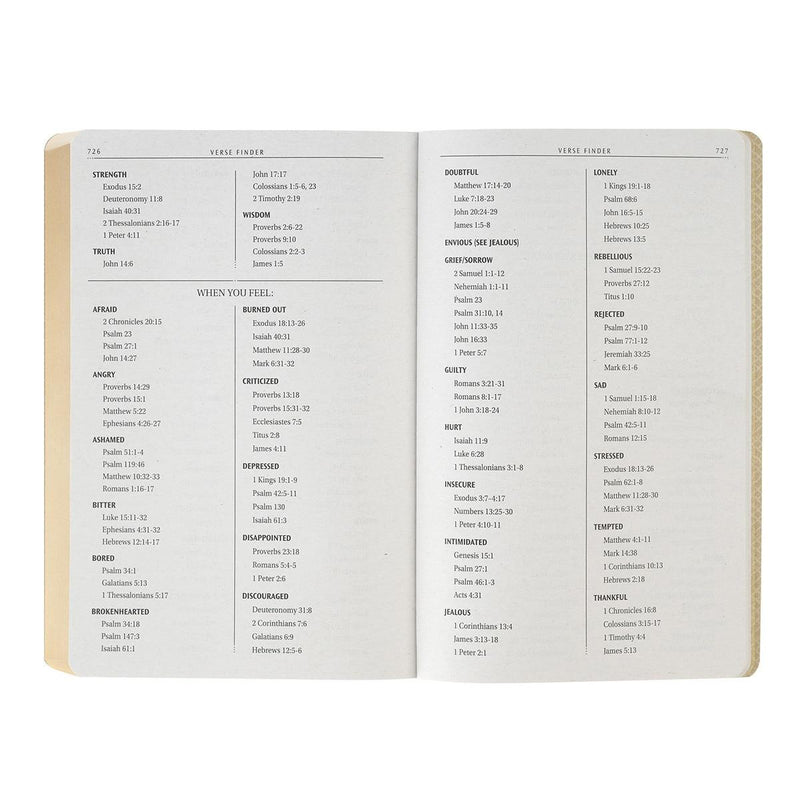 KJV Bible Gift Faux Leather, Brown