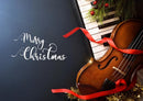 Violin Christmas card