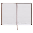 Amazing Grace Brown Crown of Thorns Classic Faux Leather Journal - Isaiah 53:3