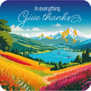 Give Thanks Christian Coaster