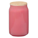 Those Who Trust In The Lord Isa. 40:31 Glass Candle w/Bamboo Lid