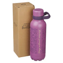 Pray Without Ceasing Water Bottle SS Purple