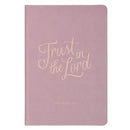 Trust In The Lord Prov. 3:5 Journal Hardcover Purple