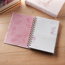 Walk By Faith 2 Cor. 5:7 Journal Spiral White Floral