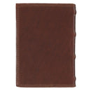 KJV Bible Pocket Leather Brown Cross