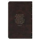 KJV Bible Giant Print Brown Crown of Thorns, Pink