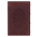 KJV Bible Giant Print Standard-size Full-grain Leather, Dark Brown