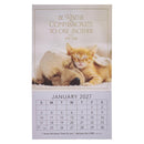 Be Kind & Compassionate Eph. 4:32 2027 Mini Magnetic Calendar