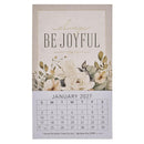 Always Be Joyful 1 Thess. 5:16 2027 Mini Magnetic Calendar
