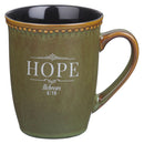 Faith, Hope, Grace, Trust Mug Set 4 pc Multi Color
