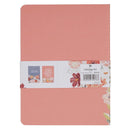 Joy comes in the morning Notebook Set Medium 2pc Blue Pink Floral