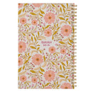 Those Who Trust In The Lord Isa. 40:31 Notebook Spiral Pink Floral