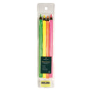 Highlighter Pencil w/sharpener 4 pc pouch