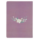 NLT, The Spiritual Growth Bible Faux Leather, Purple