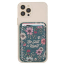 Be Still & Know Ps. 46:10 Phone Wallet Magnetic Teal