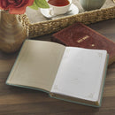 Be Still and Know Faux Leather Teal Devotional