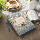 A 90-Day Devotional and Gratitude Journal HC Spiral Thankful,