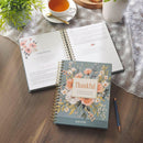 A 90-Day Devotional and Gratitude Journal HC Spiral Thankful,