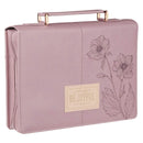 Be Joyful 1 Thess. 5:16-18 Bible Cover Fashion Dusty Mauve