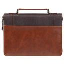 Stand Firm 1 Cor. 16:13 Bible Cover Classic Two-toned Brown
