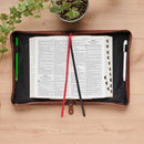 Stand Firm 1 Cor. 16:13 Bible Cover Classic Two-toned Brown