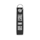Trust in god felt keyring