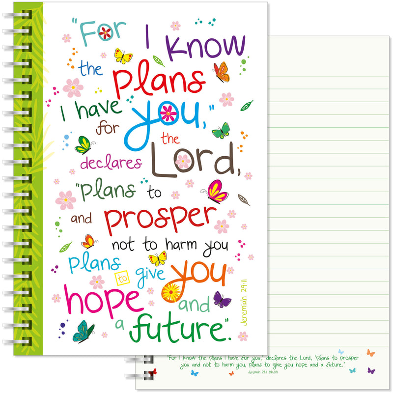I Know the Plans A5 Christian Notebook