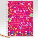 Bless you Pink A5 Christian Notebook