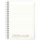 Plans to prosper A5 Christian Notebook