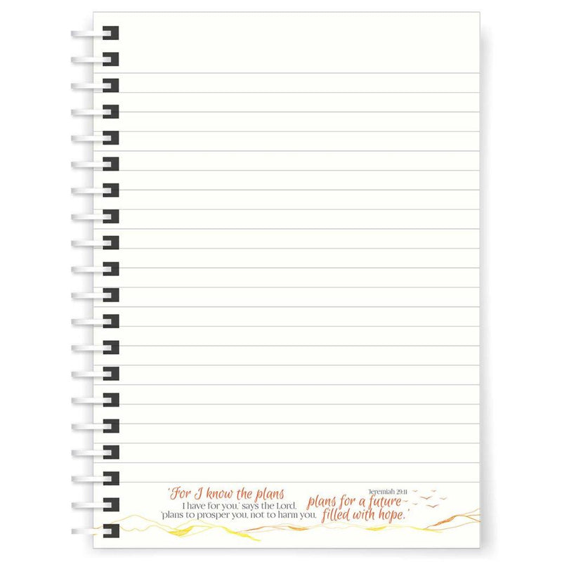 Plans to prosper A5 Christian Notebook