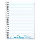 Go out in Joy A5 Christian Notebook