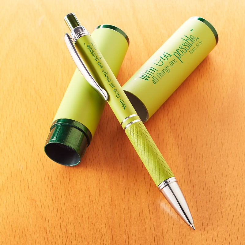 Stylish Pen & Case 30pc Pre-Packed Cardboard Merchandiser (PEN278, PEN279, PEN280)