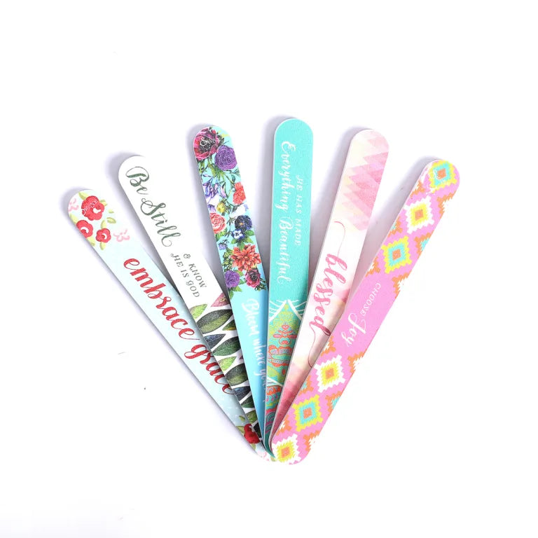 Nail file modern assortment pack of 6
