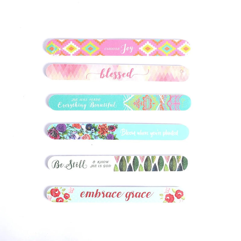 Nail file modern assortment pack of 6