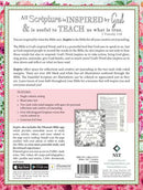 NLT Inspire Bijbel Filament Enabled Edition-Pink Peony Hardcover LeatherLike