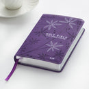 KJV Bible Compact Faux Leather, Purple