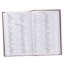 KJV Bible Pew Worship Hardcover  Burgundy