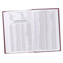 KJV Bible Pew Worship Hardcover  Burgundy