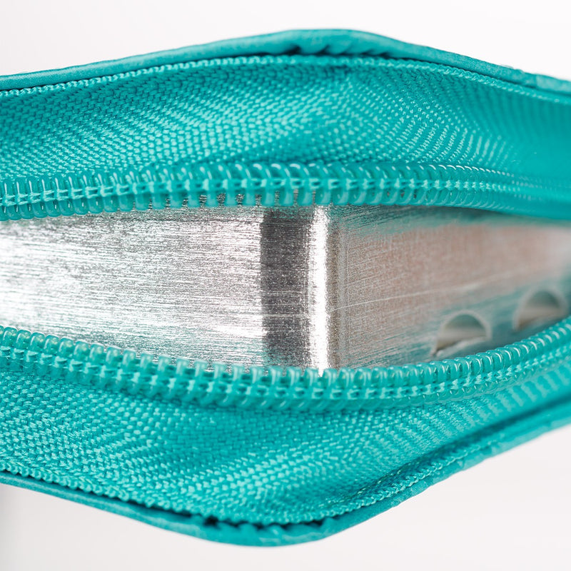 KJV Bible Deluxe Gift Faux Leather, Turquoise w/zipper