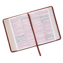 KJV Bible Compact LP Faux Leather Brown Two-tone