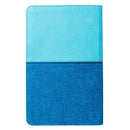 KJV Bible Giant Print Standard-size Faux Leather Aqua/Blue