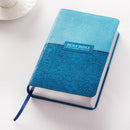 KJV Bible Giant Print Standard-size Faux Leather Aqua/Blue
