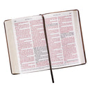KJV Bible Giant Print Standard-size Faux Leather Brown Two-tone