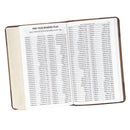 KJV Bible Giant Print Standard-size Faux Leather Brown Two-tone