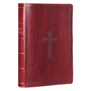 KJV Bible Super Giant Print Faux Leather Burgundy