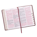 KJV Bible Super Giant Print Faux Leather Burgundy
