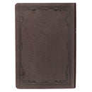 KJV Bible Super Giant Print Faux Leather Dark Brown
