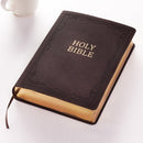 KJV Bible Super Giant Print Faux Leather Dark Brown